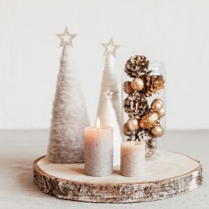 Minimalistische Kerzen