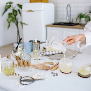 Personalisierte Kerzen